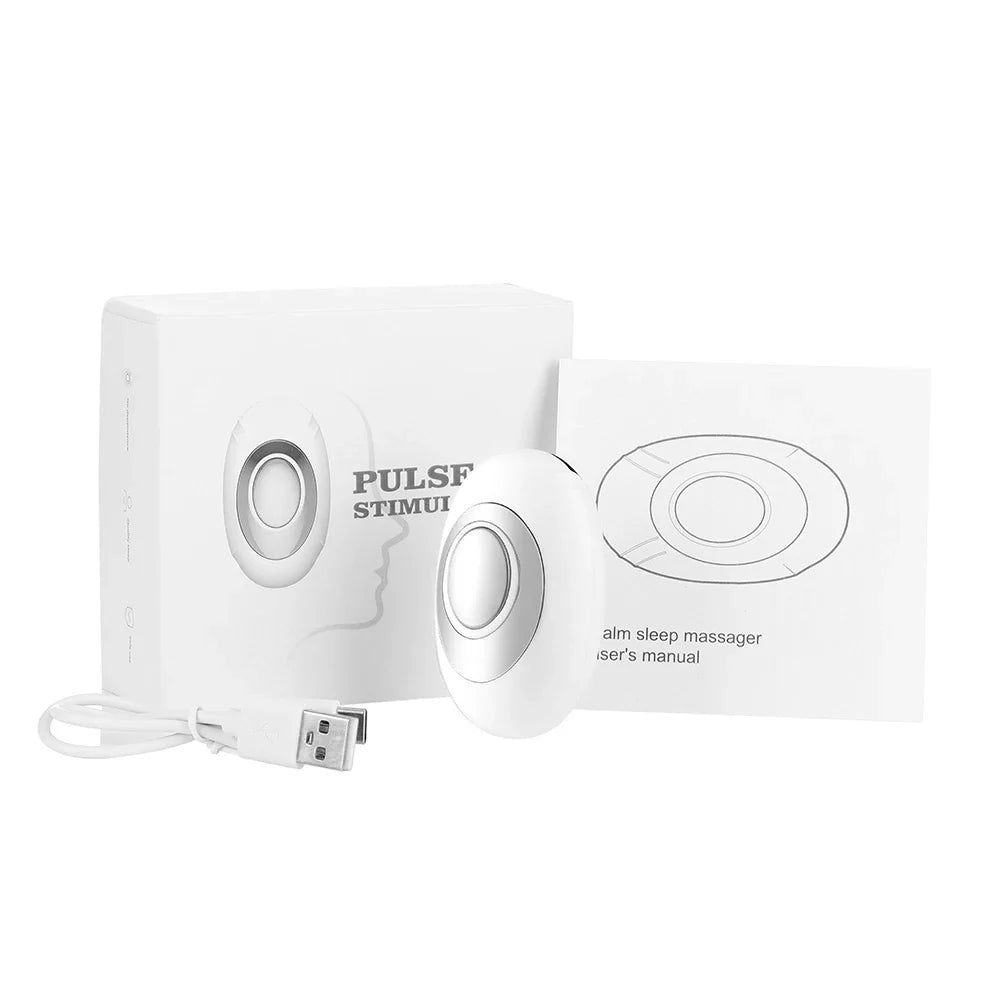 DreamEase™ – Palm Sleep Therapy Device for Deep Rest