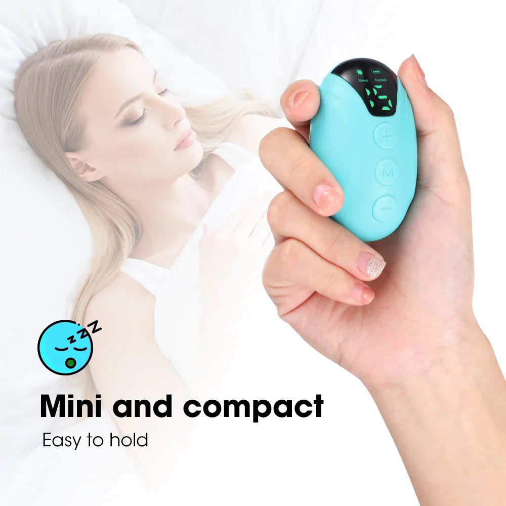 DreamEase™ – Palm Sleep Therapy Device for Deep Rest