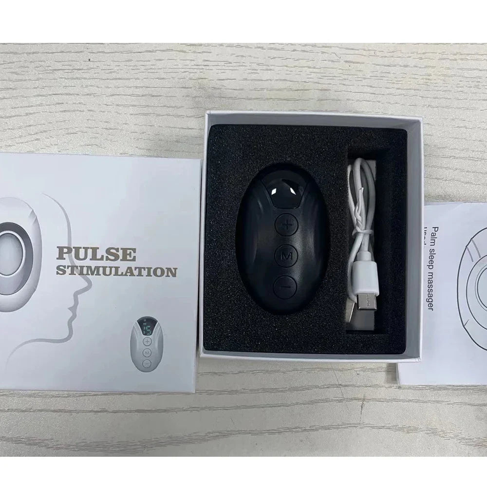 DreamEase™ – Palm Sleep Therapy Device for Deep Rest