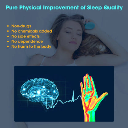 DreamEase™ – Palm Sleep Therapy Device for Deep Rest
